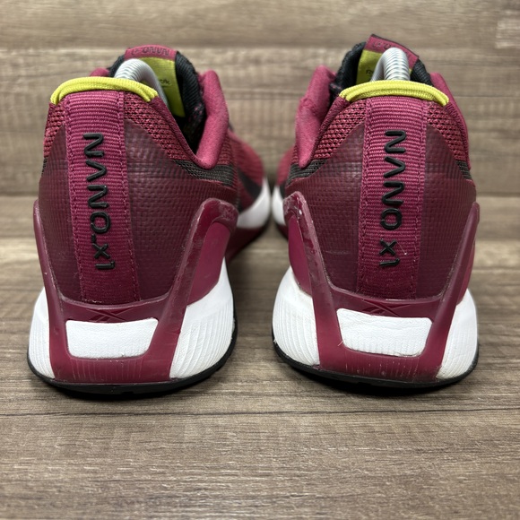 Reebok Nano X1 Maroon Red Womens US Size 6 EUR 36 127541026 Sneakers - Picture 5 of 10